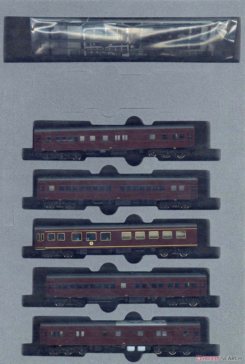 お召列車 1号編成 (5両セット) (鉄道模型) - ホビーサーチ 鉄道模型 N