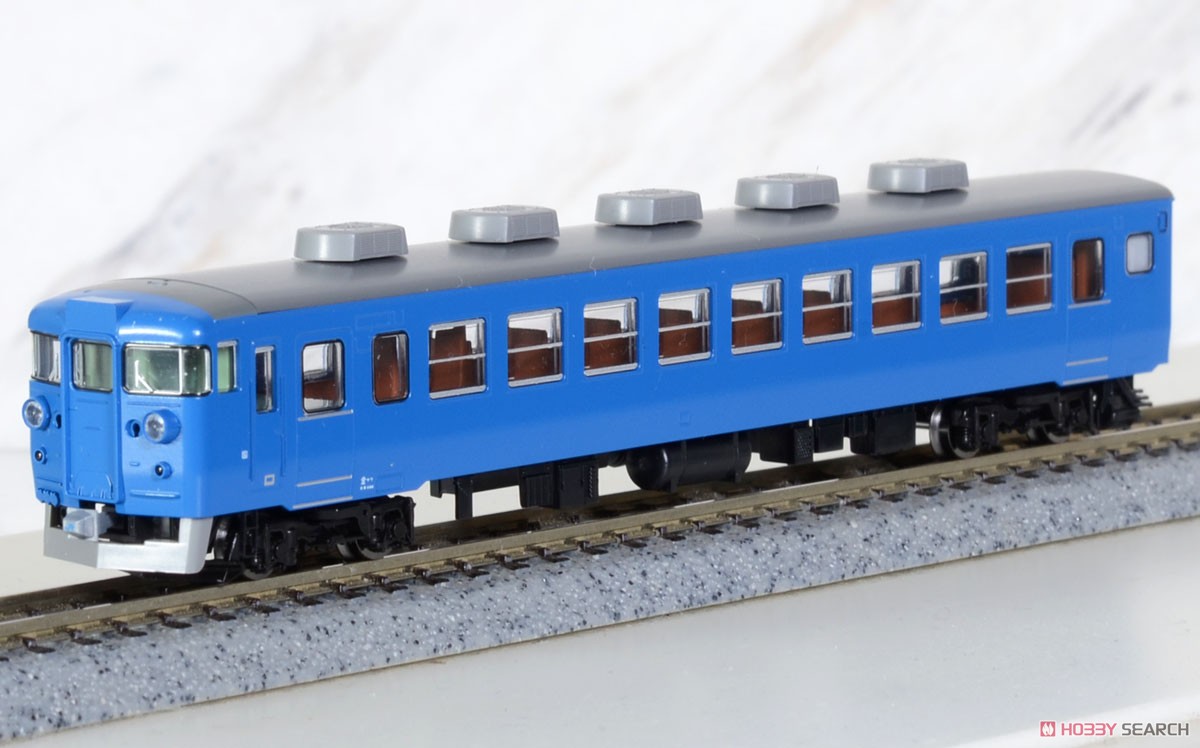 JR 475系電車 (北陸本線・青色) セット (3両セット) (鉄道模型