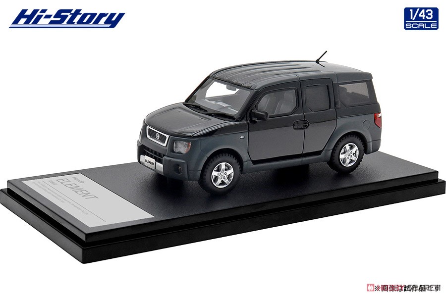 Honda ELEMENT (2003) Night Hawk Black Pearl (Diecast Car
