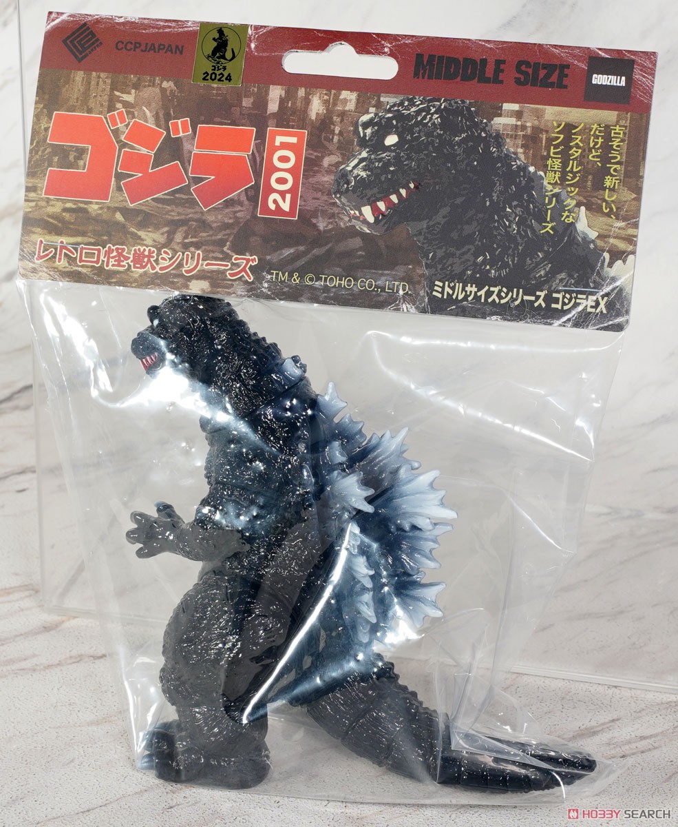 ccpミドルサイズシリーズ ゴジラEX ゴジラ（2001）リッチブラックVer