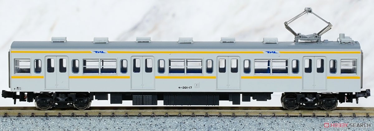 国鉄301系 グレー・黄帯・非冷房 7両セット (7両セット) (鉄道模型