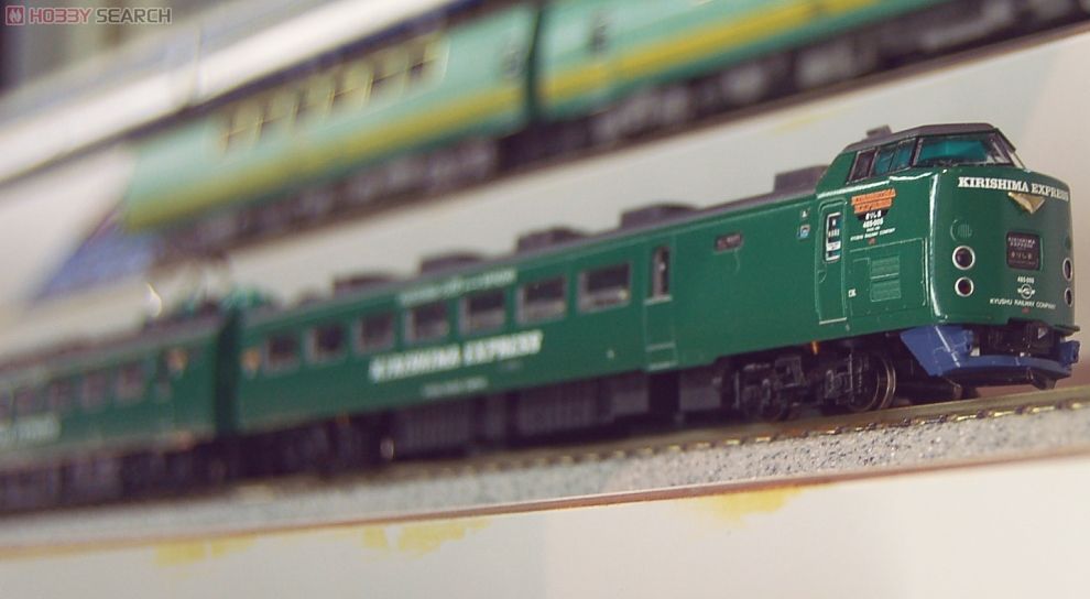 485系 特急「きりしま」 グリーン塗装 (3両セット) (鉄道模型