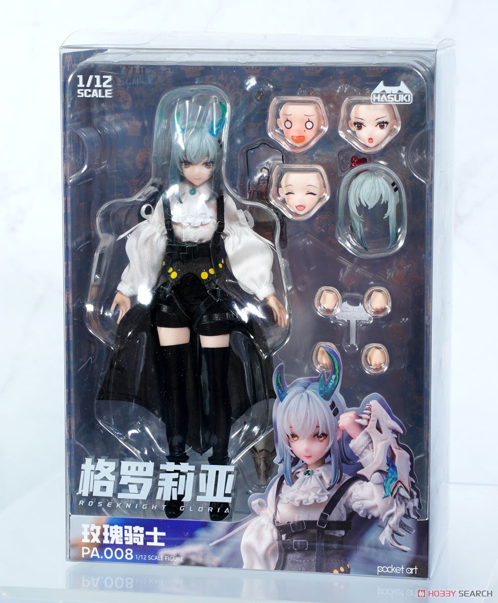 pocket artシリーズ PA008 ローズナイト グローリア (フィギュア