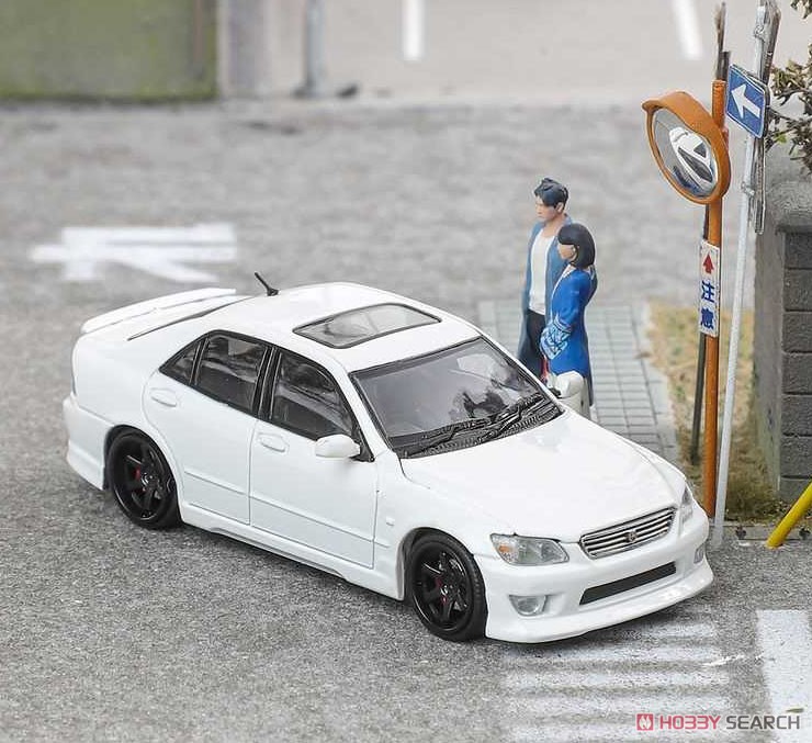 トヨタ アルテッツァ RS200 SXE10 スーパーホワイトII (ミニカー