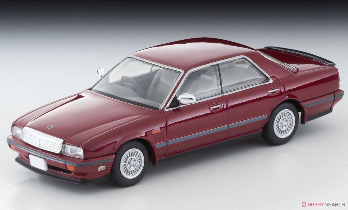 TLV-N340a Nissan Gloria Cima TYPE-II S (Red) 1990 (Diecast Car