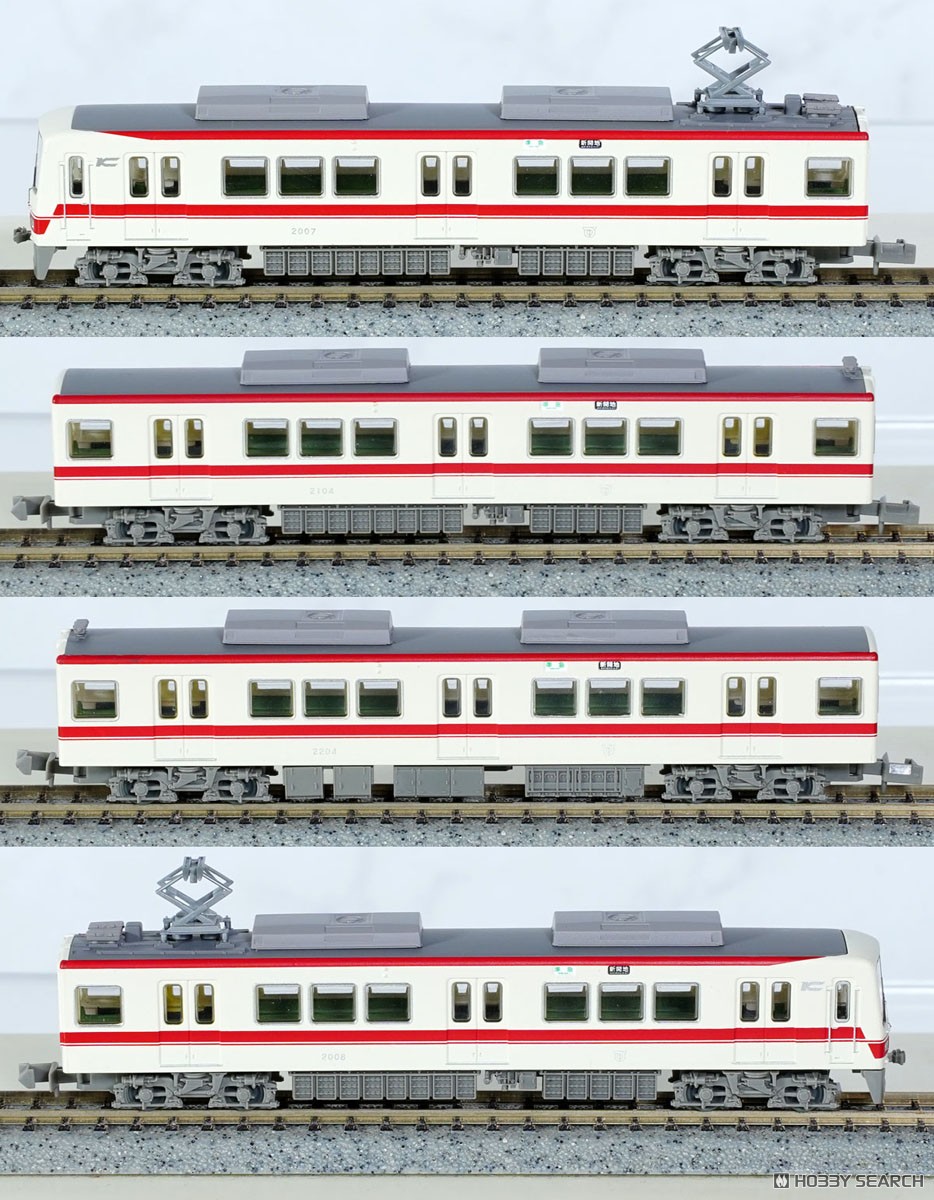 鉄道コレクション 神戸電鉄 2000系 (2007編成) 4両セット (4両セット