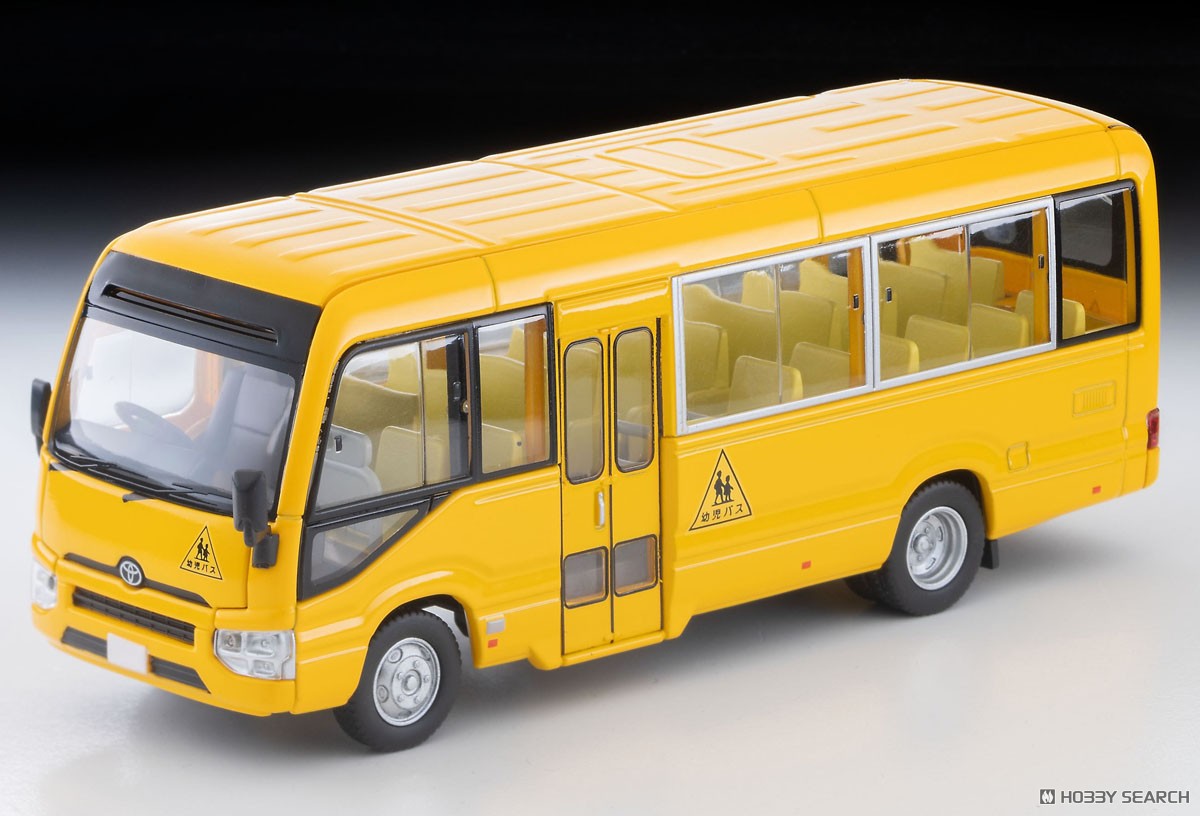 TLV-N348a トヨタ コースター 幼児専用車 (黄) (ミニカー) - ホビー