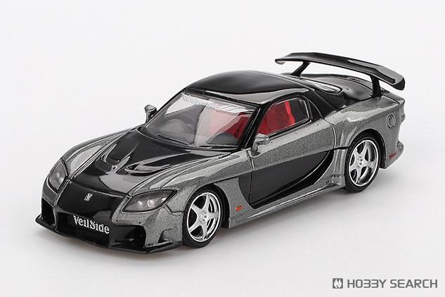 マツダ RX-7 VeilSide Fortune Grey (左ハンドル) (ミニカー) - ホビー