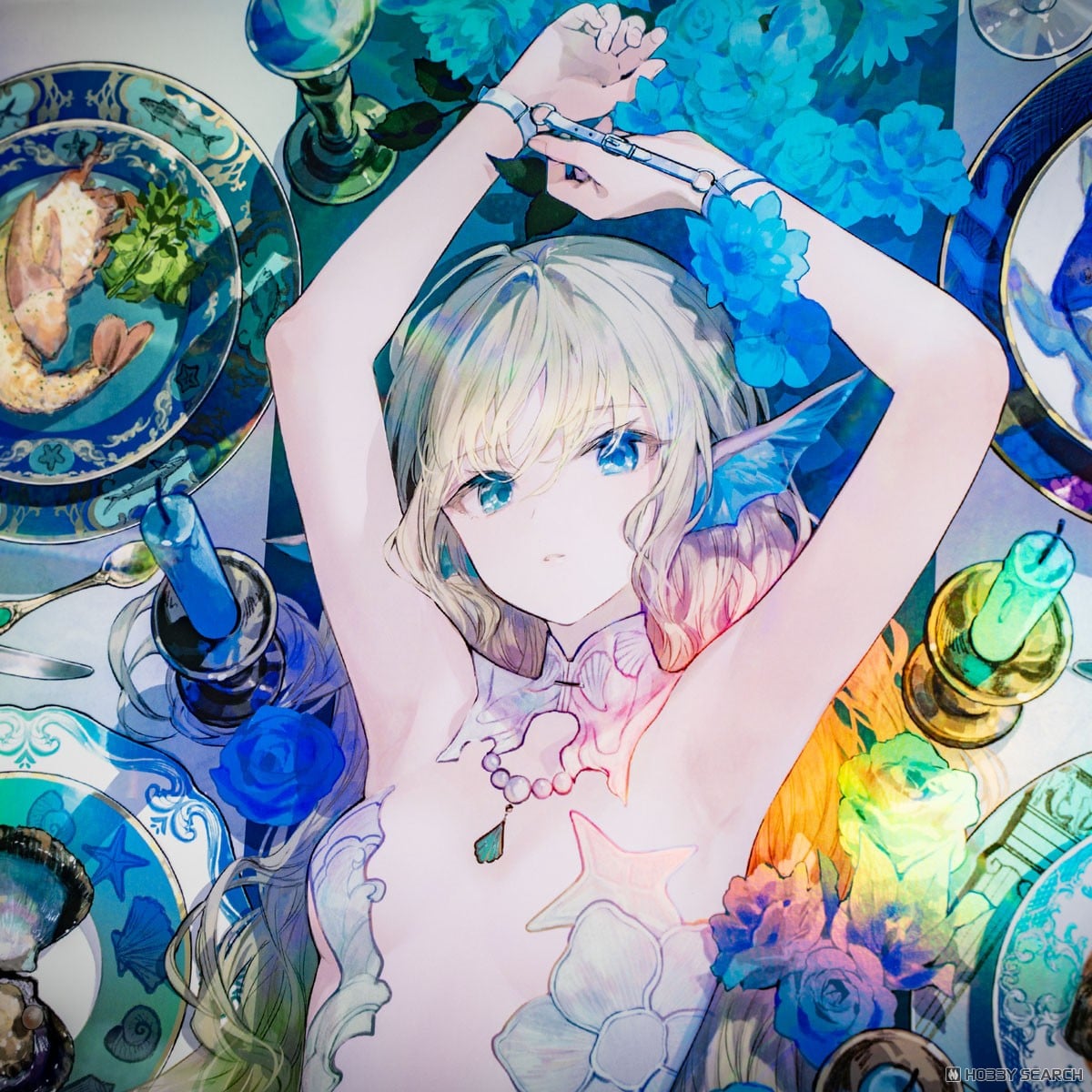 ホビーサーチ限定】 藤ちょこ先生直筆サイン入りA3オーロラアート