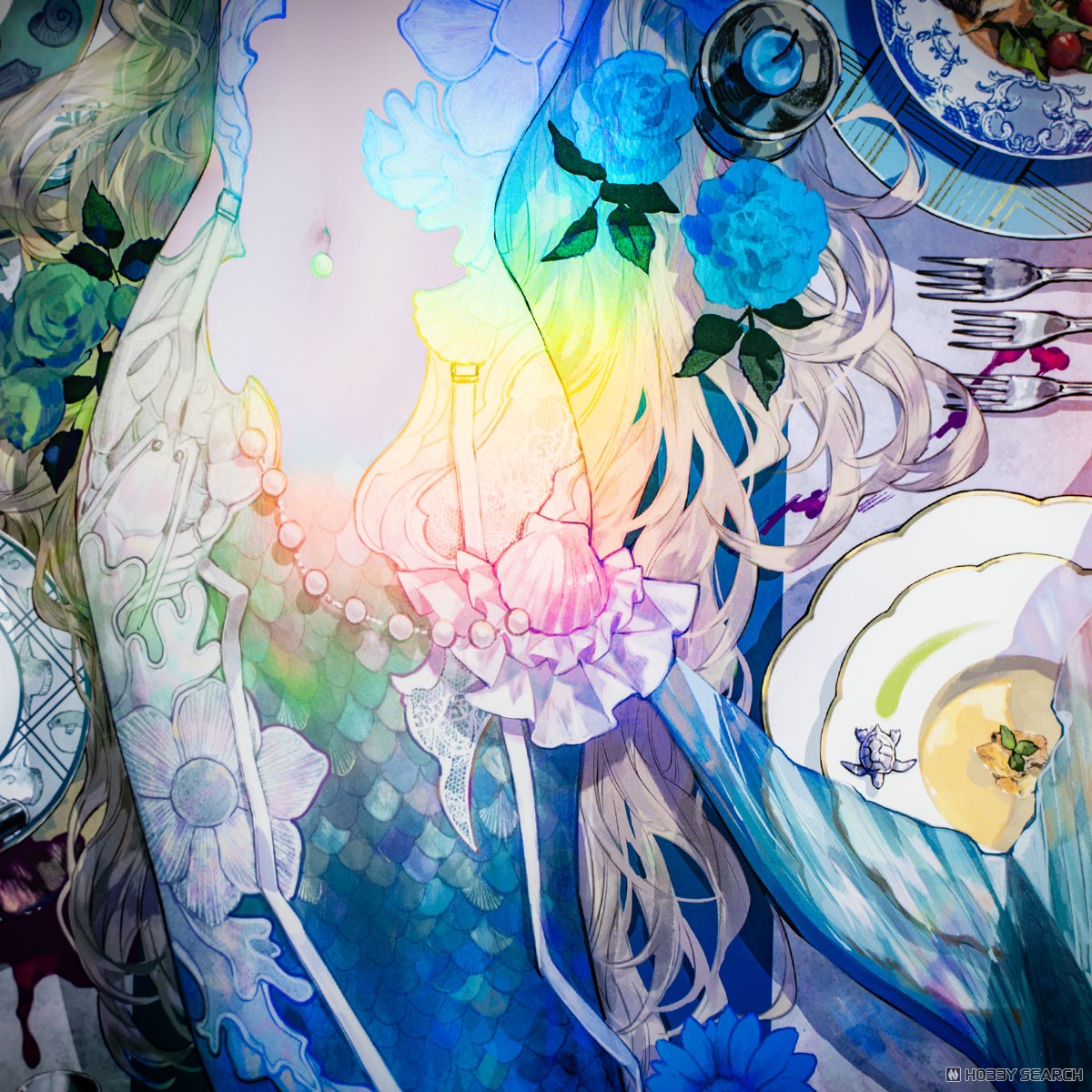 ホビーサーチ限定】 藤ちょこ先生直筆サイン入りA3オーロラアート