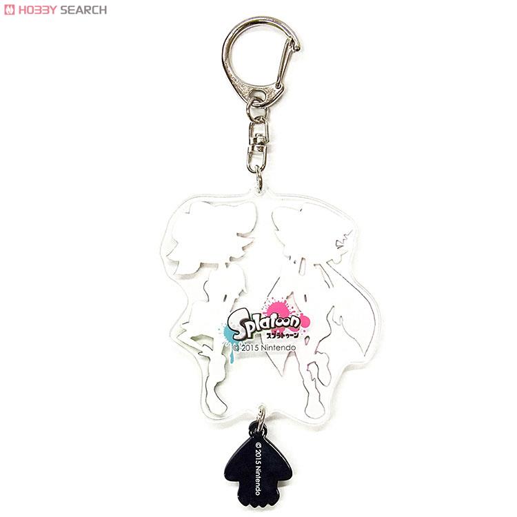 スプラトゥーン イカす ラバーつき アクリルキーホルダー シオカラーズ