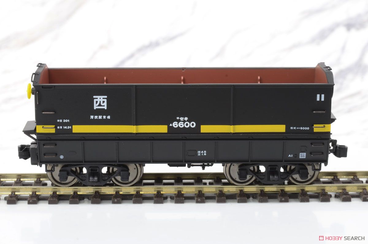 16番(HO) セキ6000形 JR貨物 美祢線タイプ 10輌セット (プラスティック