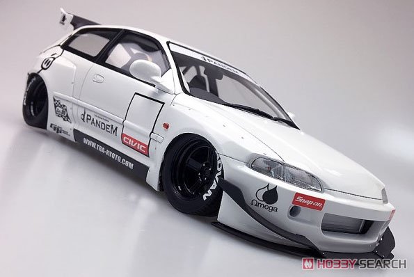 Honda Civic EG6 Rocket Bunny White (ミニカー) - ホビーサーチ ミニカー