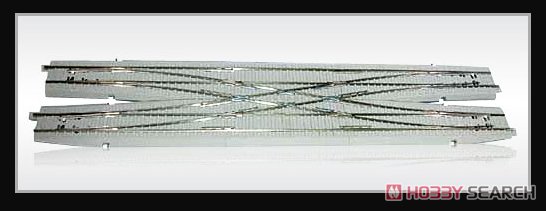 16番(HO) ニューシステム線路 ダブルクロスポイント (複線両渡り) 電動