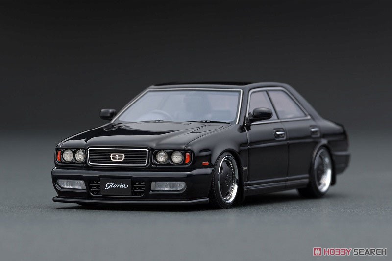 Nissan Gloria (Y32) Gran Turismo Ultima Black (Diecast Car