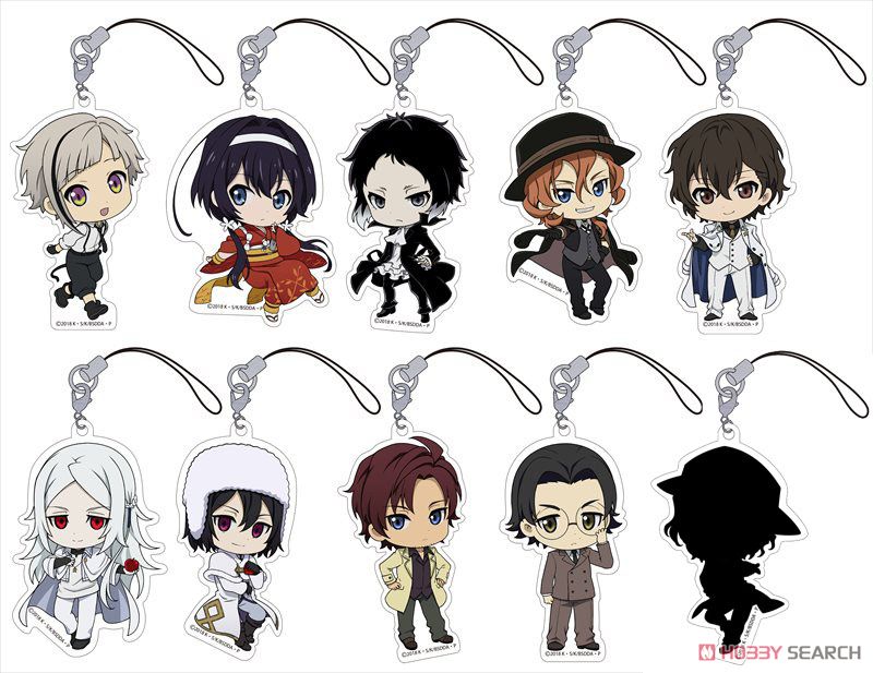 文豪ストレイドッグス DEAD APPLE ぷちっ娘トレーディングアクリル