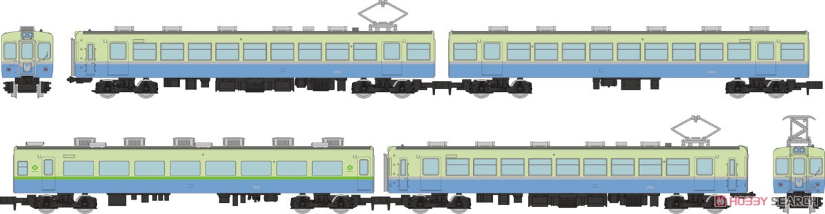 鉄道コレクション 伊豆急行 100系 4両セットC (4両セット) (鉄道模型