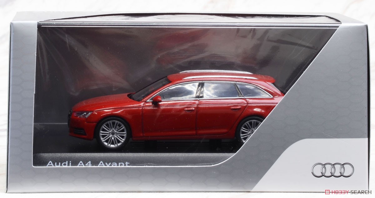 アウディ A4 アバント タンゴレッド (ミニカー) - ホビーサーチ ミニカー