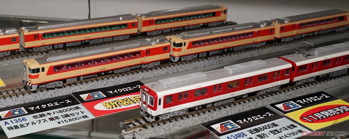 名鉄 キハ8000系 特急北アルプス 晩年 (3両セット) (鉄道模型