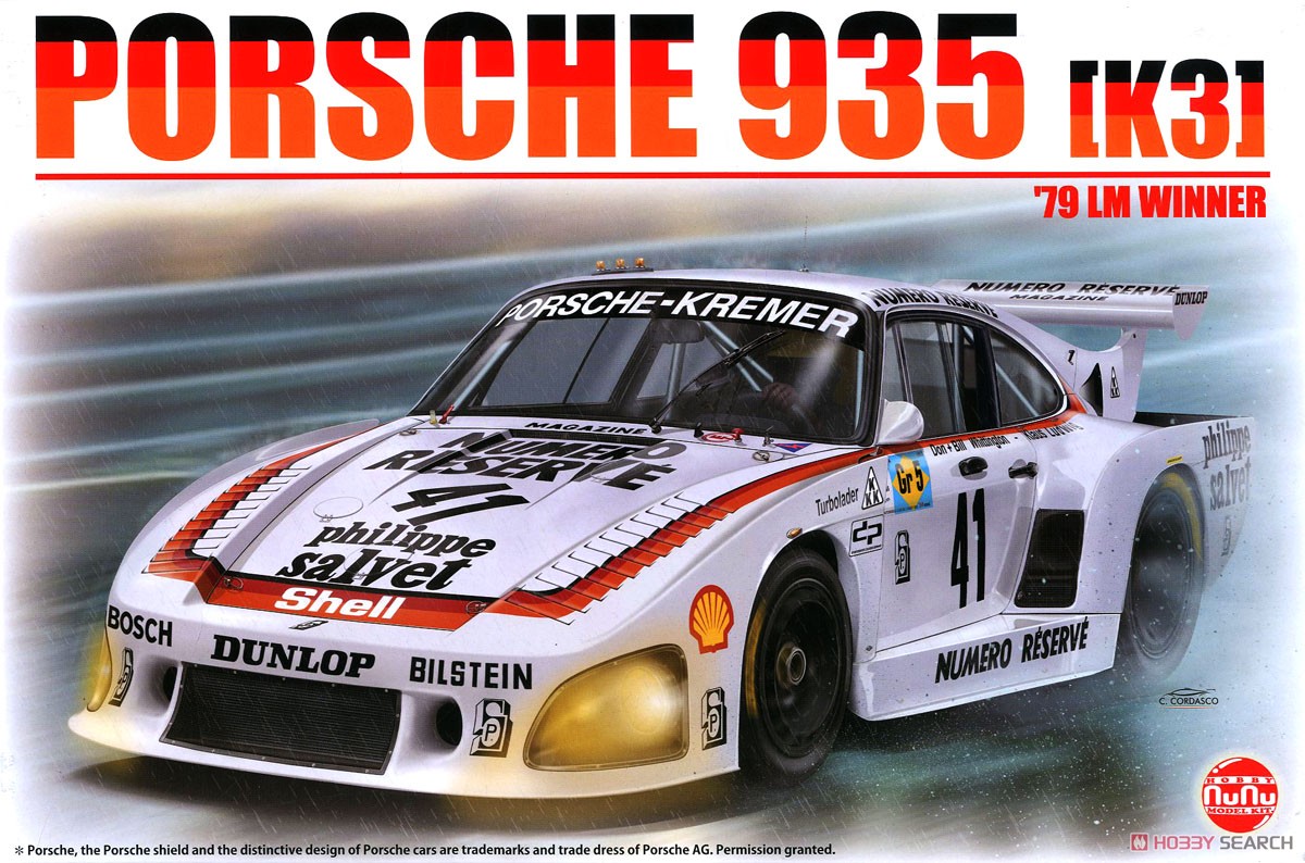 1/24 レーシングシリーズ ポルシェ 935K3 `79 LM WINNER (プラモデル