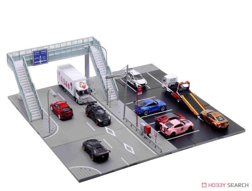 Tiny City S3 日本の道路 ジオラマセット (ミニカー) - ホビーサーチ