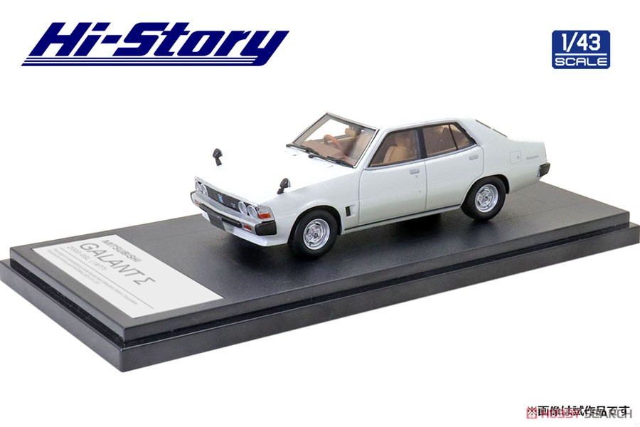 Mitsubishi Galant Sigma 2000 GSL (1977) Pearl White (Diecast Car