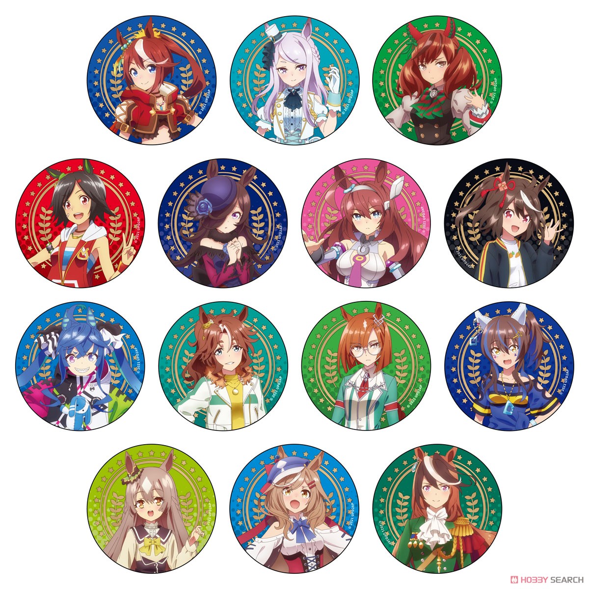 ウマ娘 プリティーダービー Season 2 カンバッジ ライスシャワー