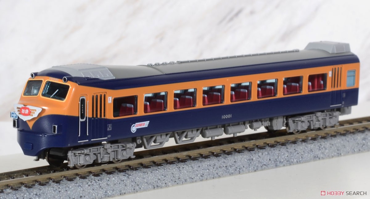 近鉄 10000系 ビスタカー 旧塗装 7両セット (7両セット) (鉄道模型
