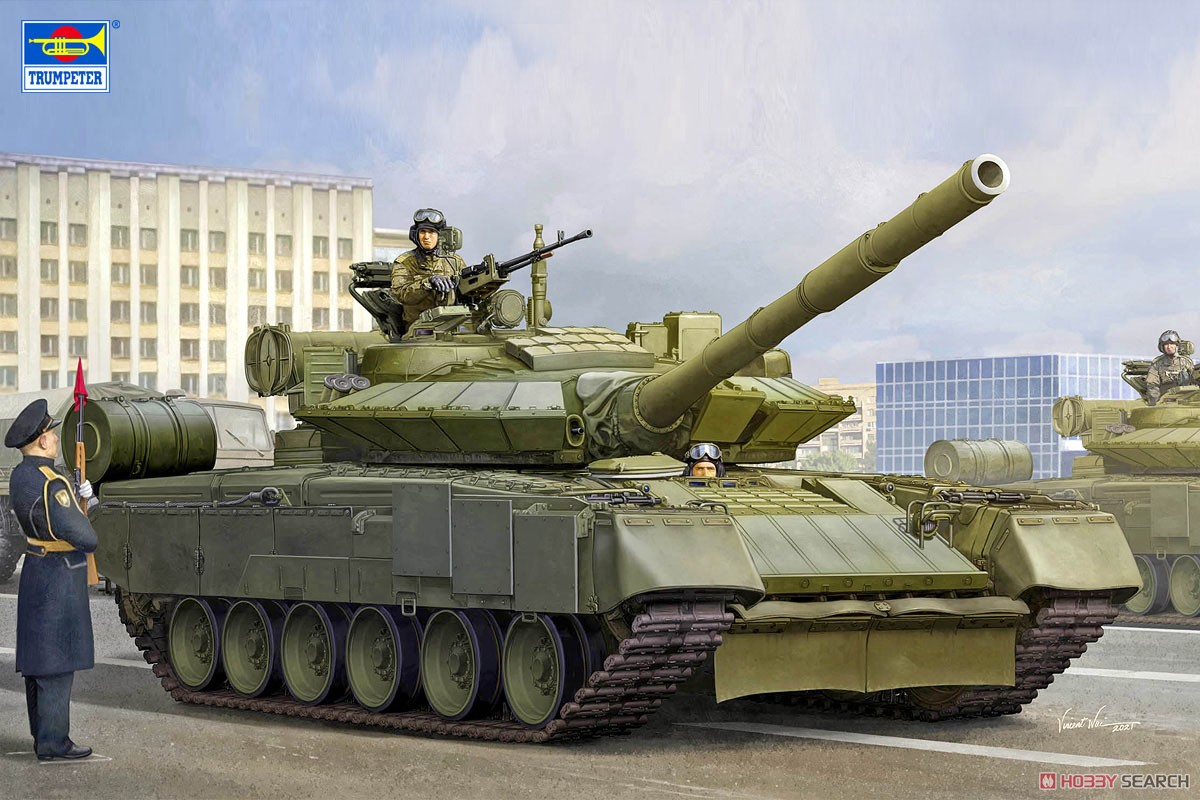 ロシア連邦海軍歩兵 T-80BVM主力戦車 (プラモデル) - ホビーサーチ