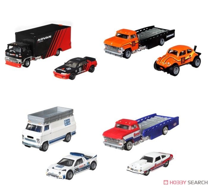 ホットウィール チームトランスポート アソート (4個入り) (玩具