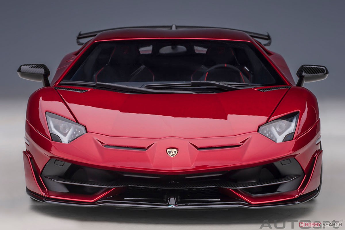 ランボルギーニ アヴェンタドール SVJ (メタリック・レッド) (ミニカー