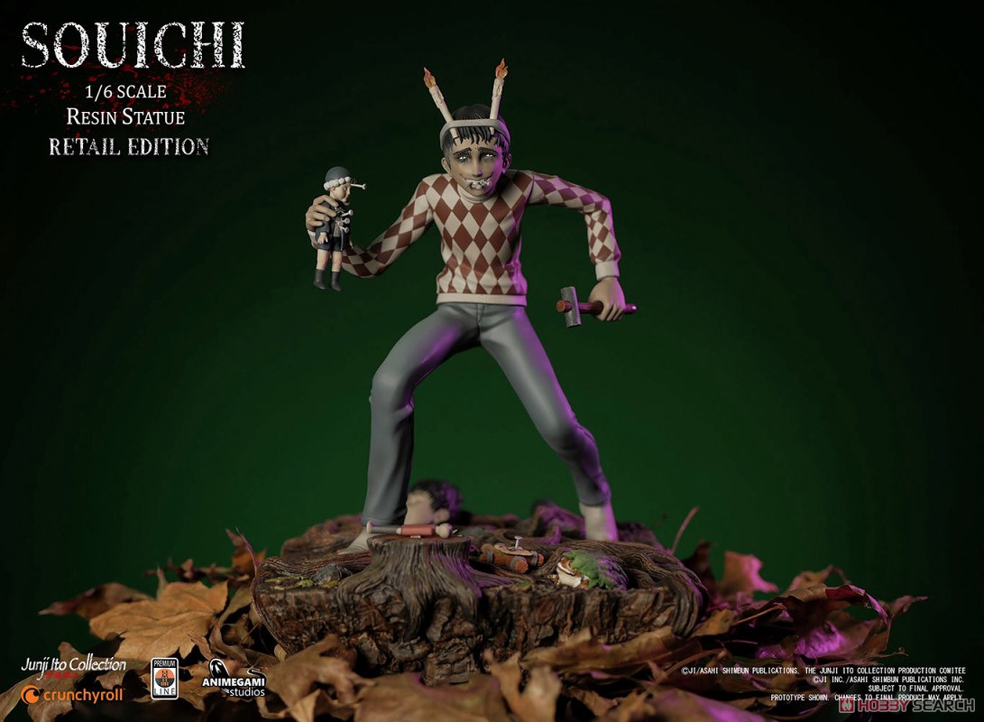 銀行振込前入金】 伊藤潤二コレクション/ 双一 1/6 スタチュー (完成品