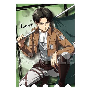 進撃の巨人 ステッカー 団旗 ver. リヴァイ (キャラクターグッズ