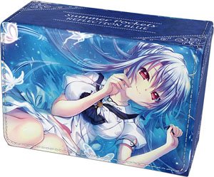 合皮製デッキケースW Summer Pockets REFLECTION BLUE 「空門蒼」 Ver