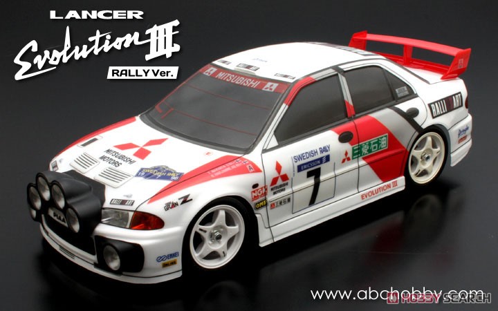 01スーパーボディ ミツビシ・ランサーエボリューションIII(ラリーVer