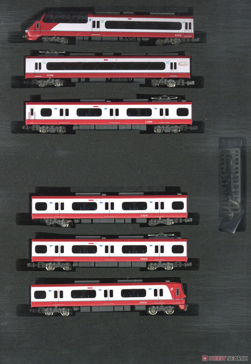 名鉄 1200系 (リニューアル車・B編成・行先表示点灯) 6両編成セット