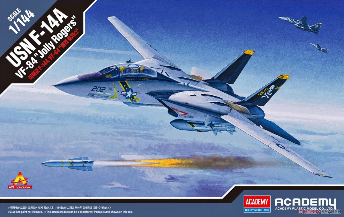 F-14A トムキャット `VF-84 ジョリー・ロジャース` (プラモデル