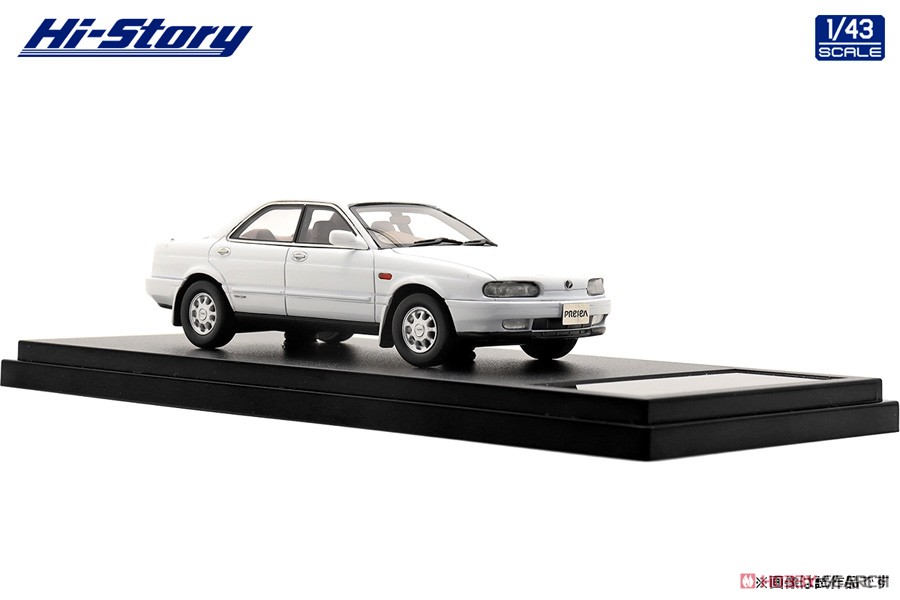 NISSAN PRESEA 1800 Ct.II (1990) クリスタルホワイト (ミニカー