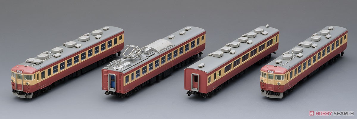 国鉄 453系 急行電車 (ときわ) 基本セット (基本・4両セット) (鉄道