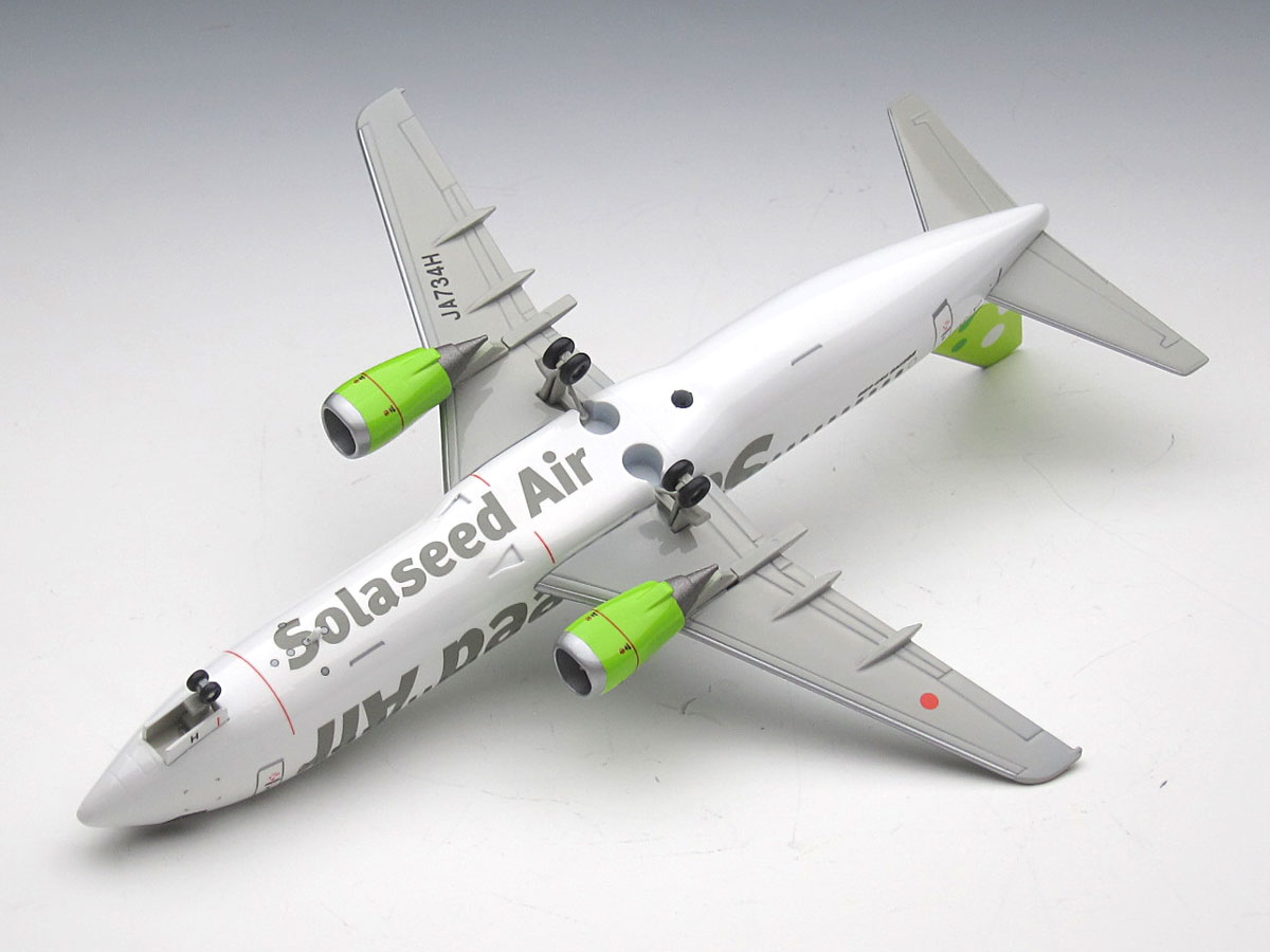 ハセガワ 1/200「ソラシド エア ボーイング737-400」プラモデル製作記