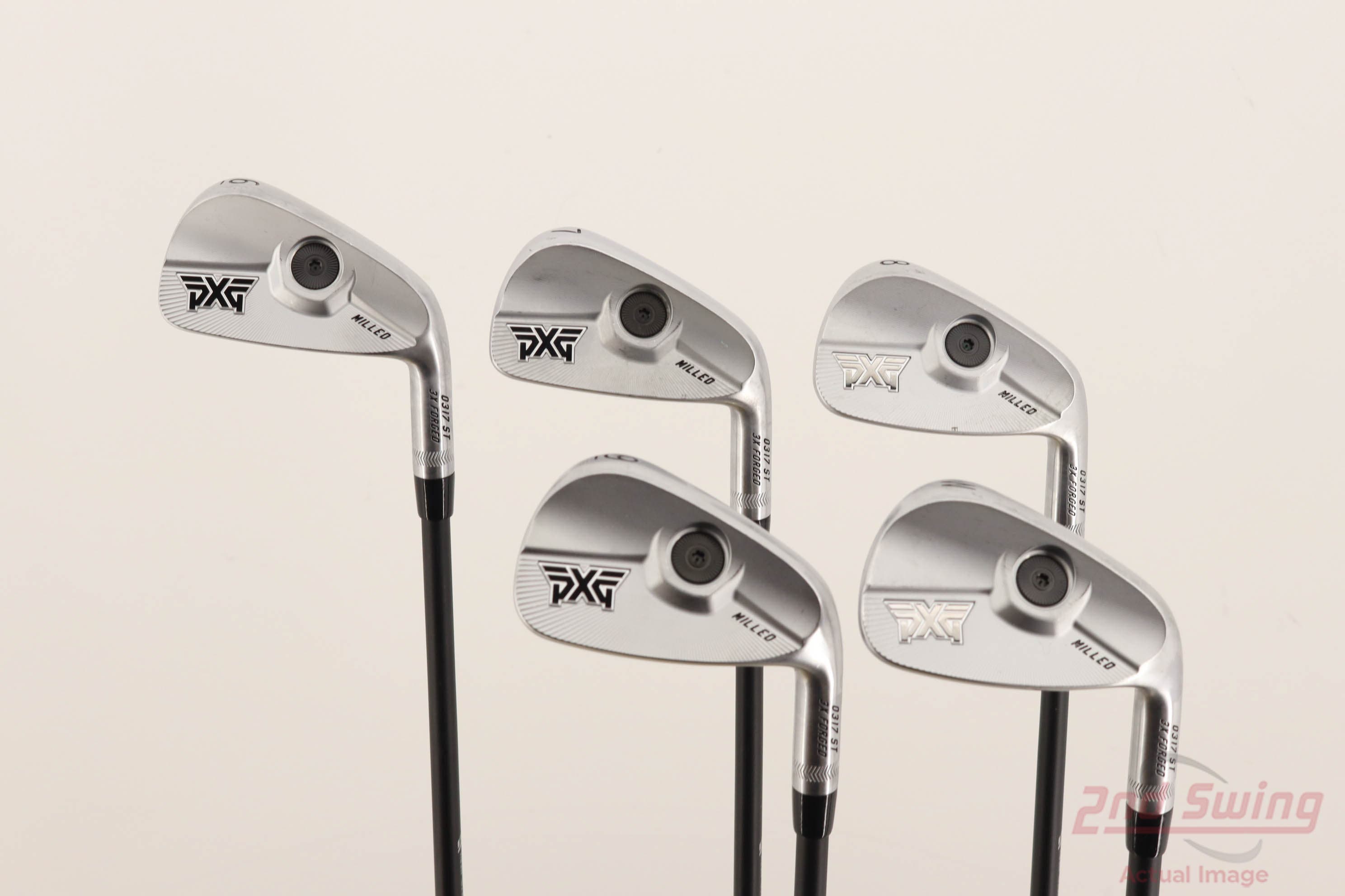 PXG 0317 ST Milled Blades Chrome Iron Set | 2nd Swing Golf
