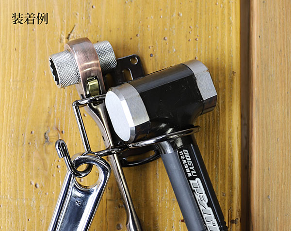 DBLTACT DT軽量アルミツールフック ハンマー・バール・クリッパーなど