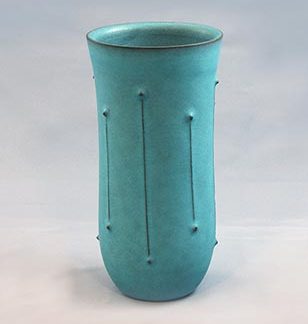 玄窯 線文花瓶 – 岡南ギャラリー