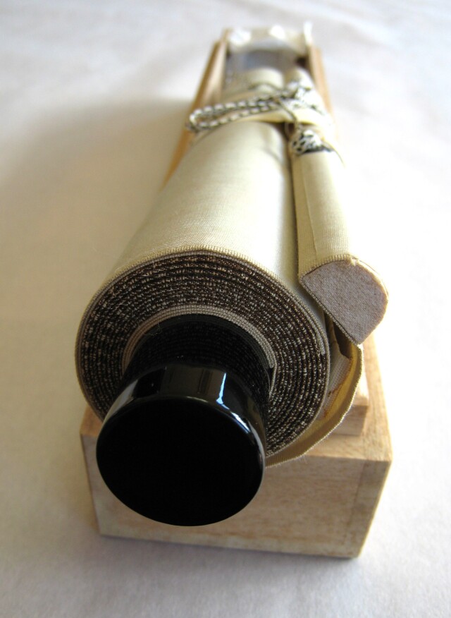 茶掛 紅爐一點雪◇大徳寺派 宝林寺 住職 前大徳 福本積應 (真筆・中古