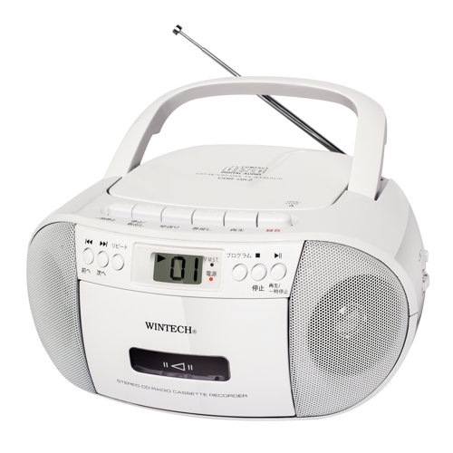 WINTECH CDラジカセ CDR-GK2