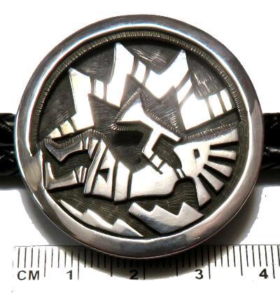 インディアンジュエリー ホピ族製作のボロタイ・ループタイ