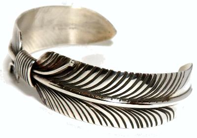 フェザーブレスレット・バングル インディアンジュエリー