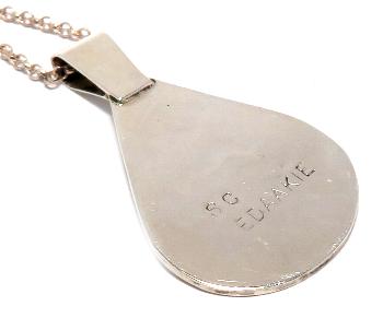 インディアンジュエリー / インレイ・ペンダント