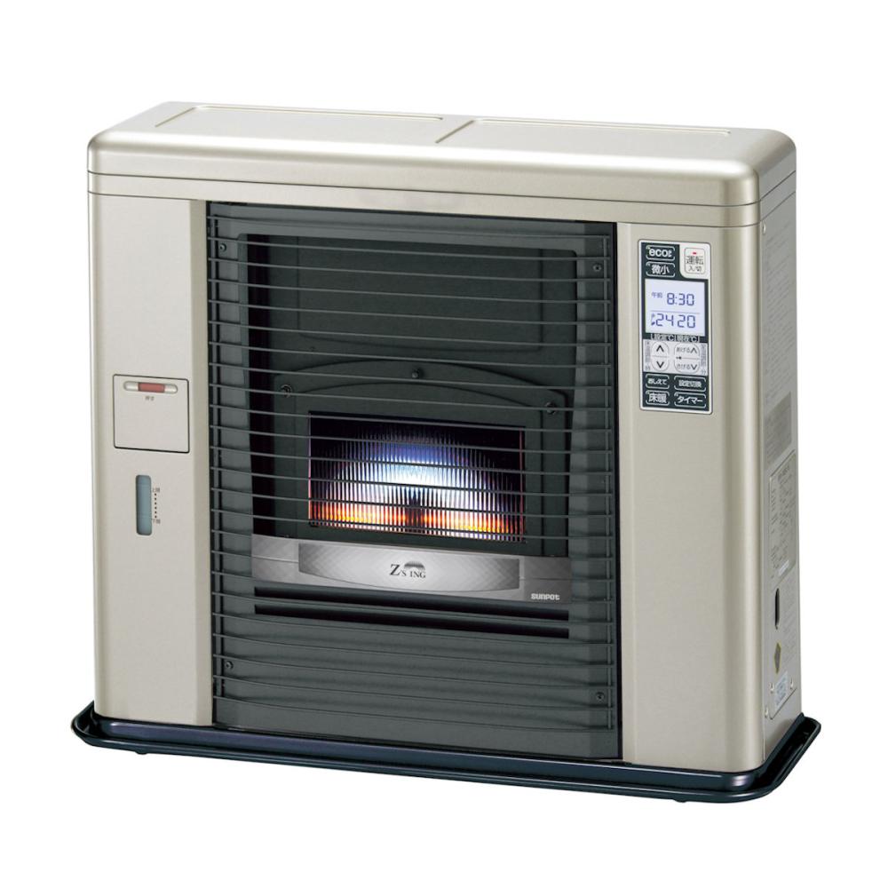 サンポット FF式輻射床暖内蔵ストーブ ゼータスイングGモデル 木造