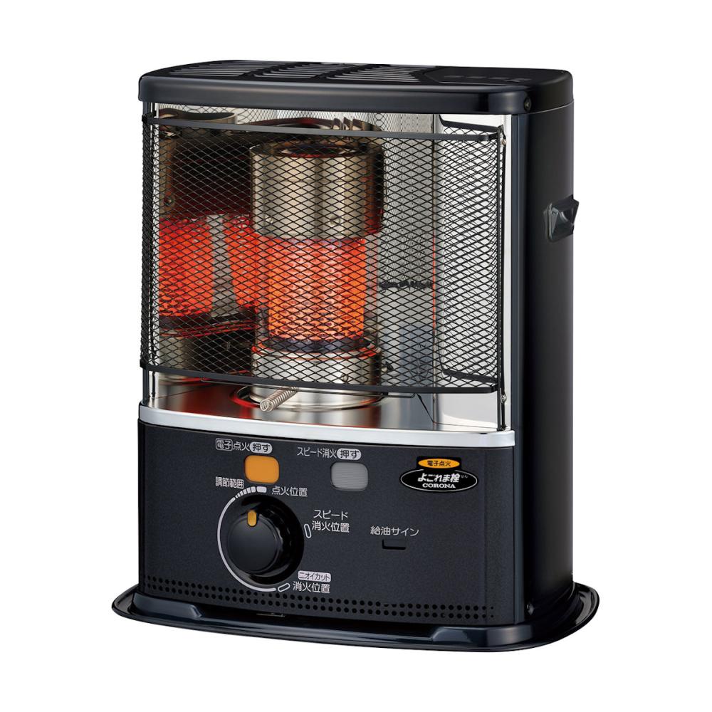 限定商品】コロナ 反射型 石油ストーブ 木造10畳 ダークグレー SX